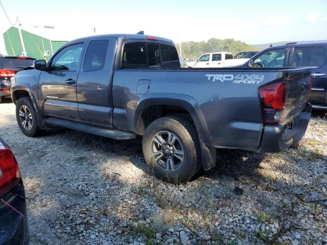 5TFSZ5AN6KX207525 - 2019 TOYOTA TACOMA ACCESS CAB Графитовый фото 2