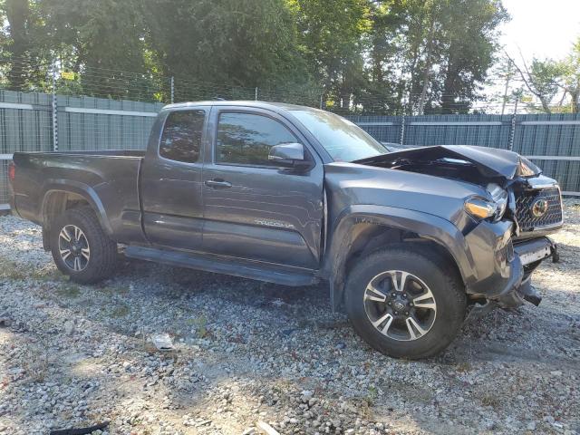 5TFSZ5AN6KX207525 - 2019 TOYOTA TACOMA ACCESS CAB Графитовый фото 4