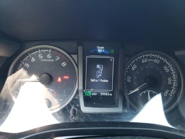 5TFSZ5AN6KX207525 - 2019 TOYOTA TACOMA ACCESS CAB Графитовый фото 9