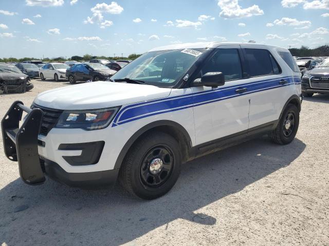 1FM5K8AR5HGB93885 - 2017 FORD EXPLORER POLICE INTERCEPTOR 白色 照片 1