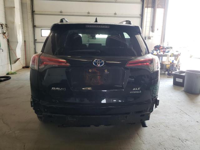 JTMRJREVXHD061793 - 2017 TOYOTA RAV4 HV LE BLACK photo 6