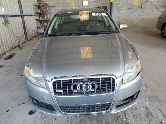 WAUKF78EX8A026544 - 2008 AUDI A4 2.0T AVANT QUATTRO GRAY photo 5