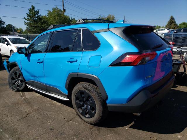 2T3F1RFV1MW167046 - 2021 TOYOTA RAV4 LE BLUE photo 2