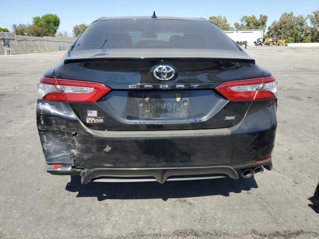 4T1B11HK5KU755301 - 2019 TOYOTA CAMRY L BLACK photo 6