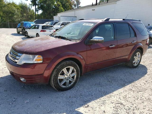 1FMDK03W78GA43745 - 2008 FORD TAURUS X LIMITED BURGUNDY photo 1