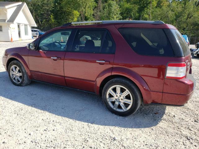 1FMDK03W78GA43745 - 2008 FORD TAURUS X LIMITED BURGUNDY photo 2