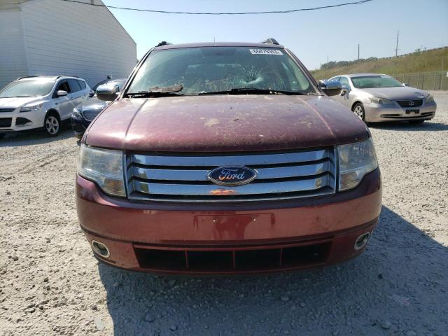 1FMDK03W78GA43745 - 2008 FORD TAURUS X LIMITED BURGUNDY photo 5