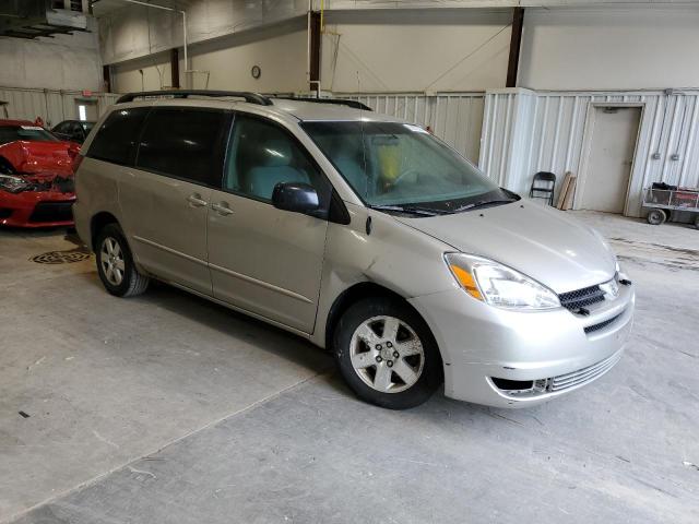 5TDZA23C05S345264 - 2005 TOYOTA SIENNA CE SILVER photo 4