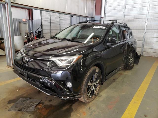 2T3RFREV0JW778990 - 2018 TOYOTA RAV4 ADVENTURE BLACK photo 2