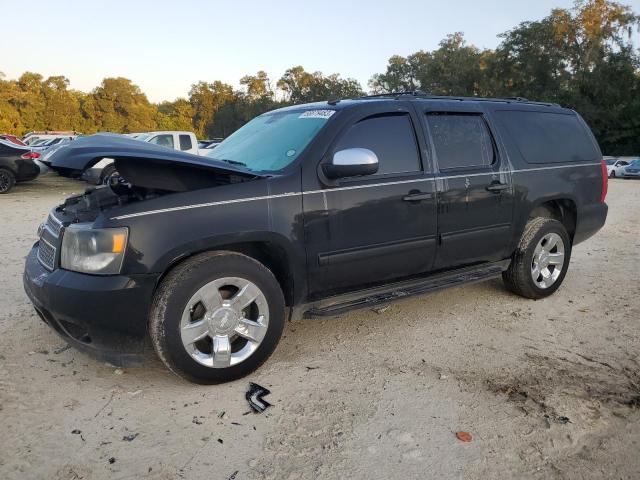 1GNSCJE03BR363459 - 2011 CHEVROLET SUBURBAN C1500 LT BLACK photo 1