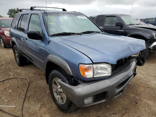 JN8DR09Y51W597634 - 2001 NISSAN PATHFINDER LE BLUE photo 4