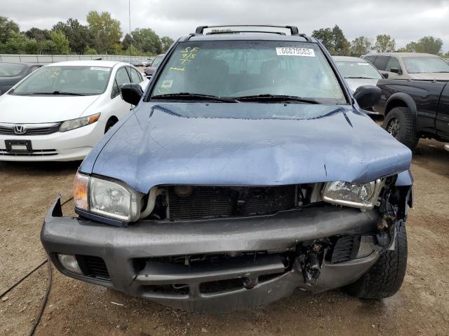 JN8DR09Y51W597634 - 2001 NISSAN PATHFINDER LE BLUE photo 5