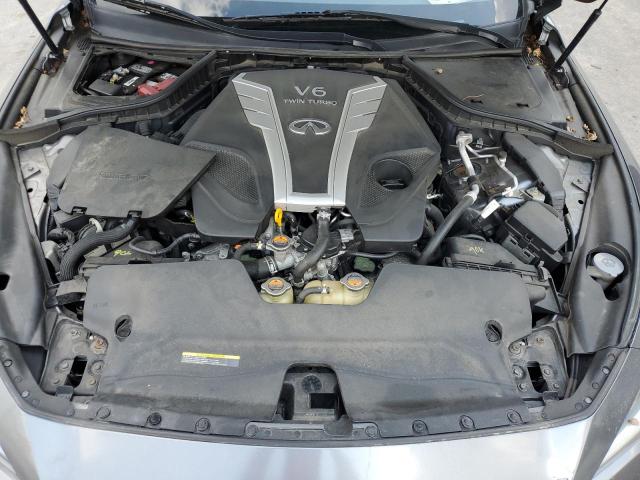 JN1EV7ARXJM432623 - 2018 INFINITI Q50 LUXE GRAY photo 11
