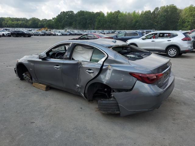 JN1EV7ARXJM432623 - 2018 INFINITI Q50 LUXE GRAY photo 2