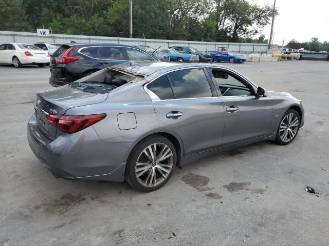 JN1EV7ARXJM432623 - 2018 INFINITI Q50 LUXE GRAY photo 3