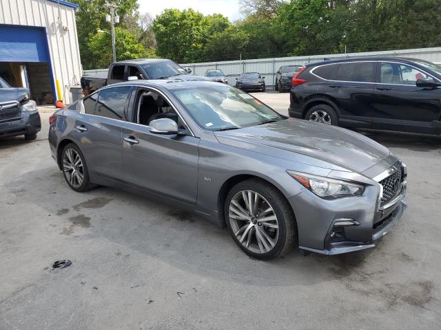 JN1EV7ARXJM432623 - 2018 INFINITI Q50 LUXE GRAY photo 4