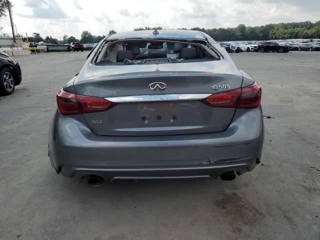 JN1EV7ARXJM432623 - 2018 INFINITI Q50 LUXE GRAY photo 6