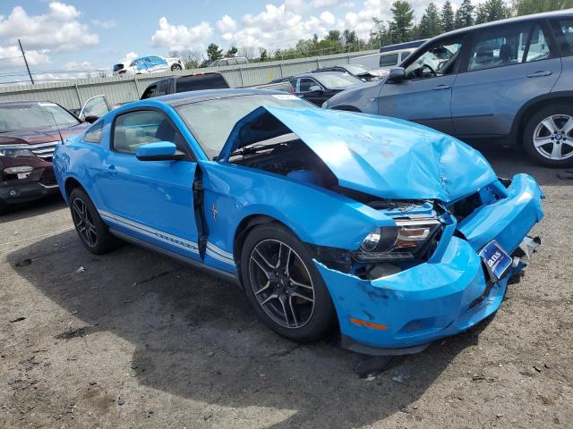 1ZVBP8AN3A5120504 - 2010 FORD MUSTANG BLUE photo 4