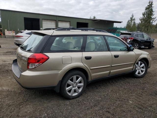 4S4BP61C987333098 - 2008 SUBARU OUTBACK 2.5I GOLD photo 3