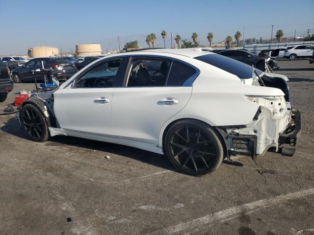 JN1EV7AP0JM350849 - 2018 INFINITI Q50 LUXE WHITE photo 2