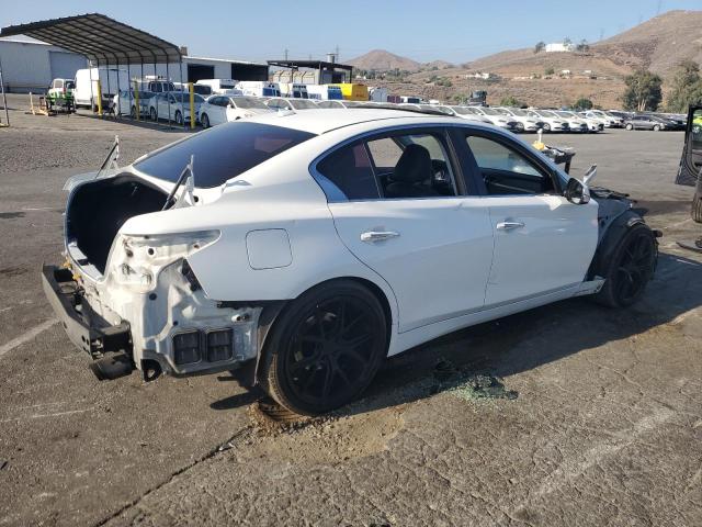 JN1EV7AP0JM350849 - 2018 INFINITI Q50 LUXE WHITE photo 3