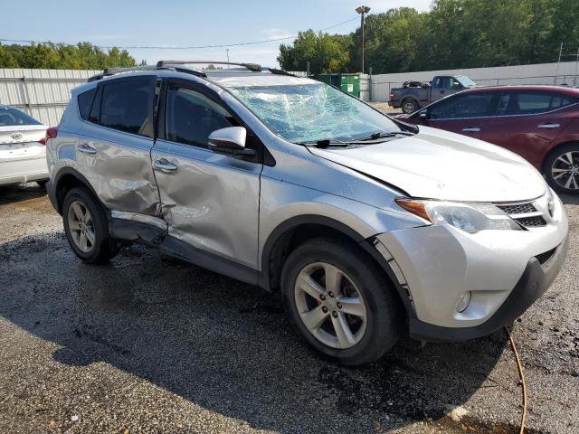 JTMWFREV6DD024674 - 2013 TOYOTA RAV4 XLE SILVER photo 4