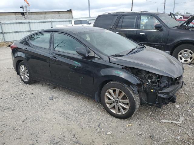 KMHDH4AE5FU436447 - 2015 HYUNDAI ELANTRA SE BLACK photo 4