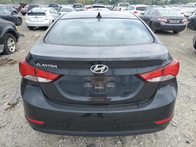 KMHDH4AE5FU436447 - 2015 HYUNDAI ELANTRA SE BLACK photo 6