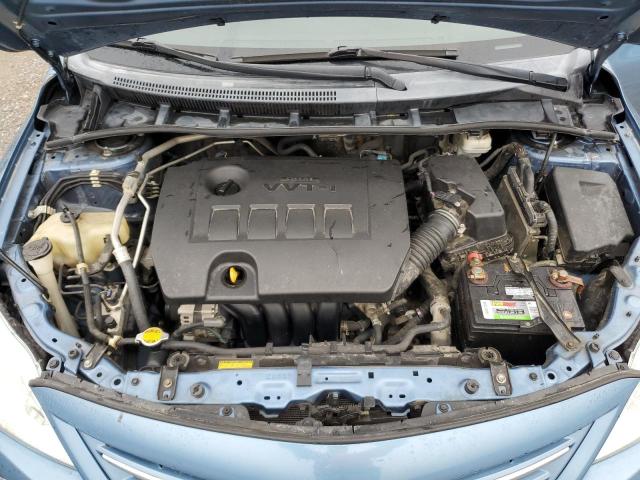 5YFBU4EE4DP077569 - 2013 TOYOTA COROLLA BASE Mavi foto 11