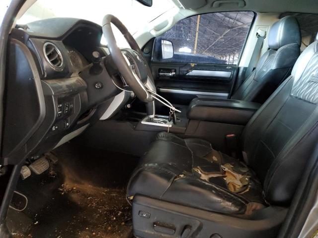 5TFGY5F15EX152634 - 2014 TOYOTA TUNDRA CREWMAX PLATINUM Blau Foto 7