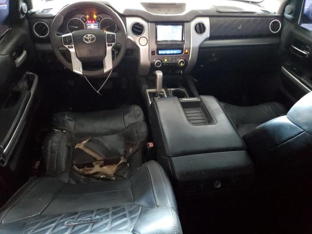 5TFGY5F15EX152634 - 2014 TOYOTA TUNDRA CREWMAX PLATINUM Blau Foto 8