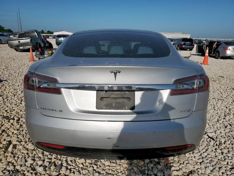 5YJSA1E28HF200952 - 2017 TESLA MODEL S SILVER photo 6