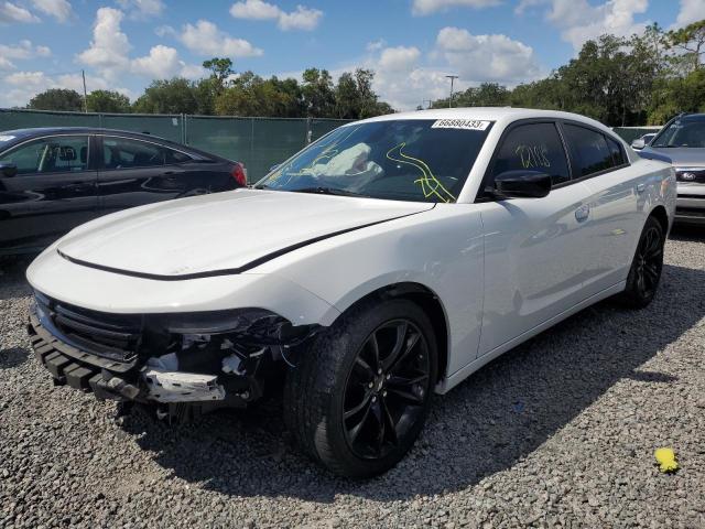 2C3CDXHG1JH337645 - 2018 DODGE CHARGER SXT PLUS WHITE photo 1