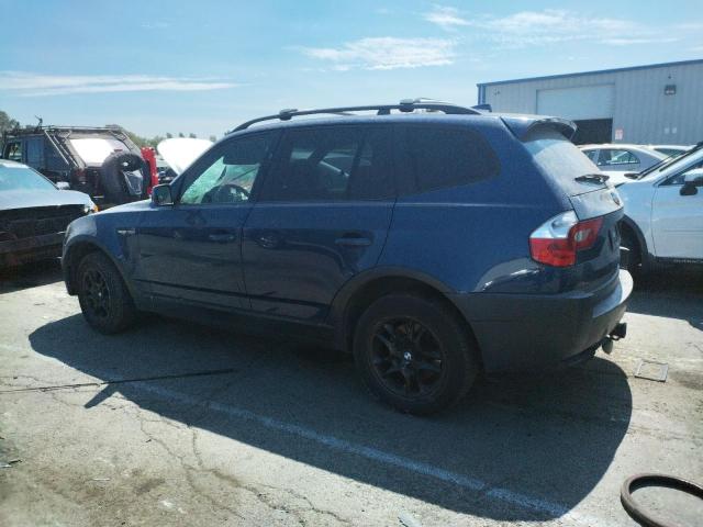 WBXPA93445WD08149 - 2005 BMW X3 2.5I 3.0I BLUE photo 2