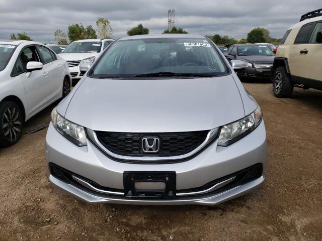 19XFB2F51EE029590 - 2014 HONDA CIVIC LX SILVER photo 5