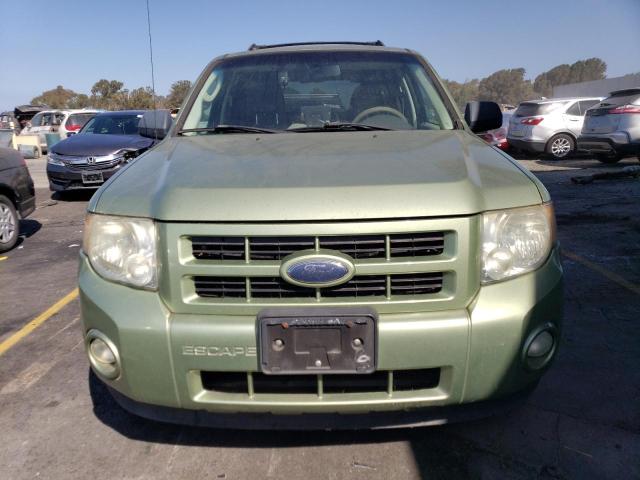 1FMCU49379KA25156 - 2009 FORD ESCAPE HYBRID GREEN photo 5