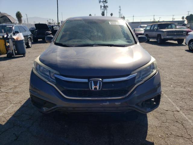 2HKRM3H49GH537063 - 2016 HONDA CR-V SE GRAY photo 5