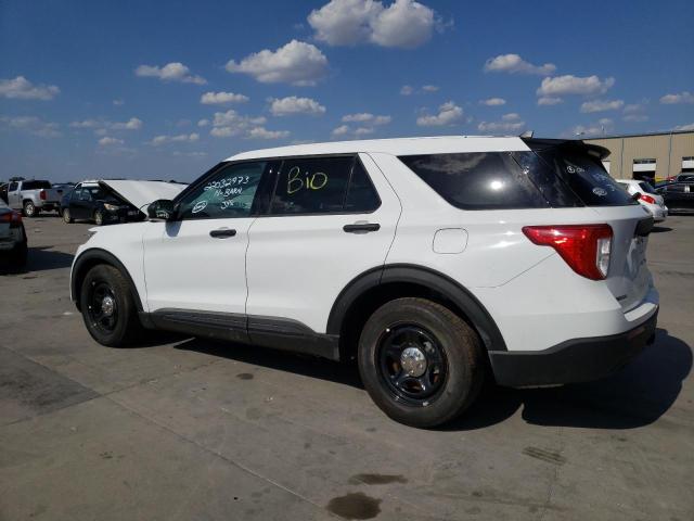 1FM5K8AC8MGB99136 - 2021 FORD EXPLORER POLICE INTERCEPTOR 白色 照片 2
