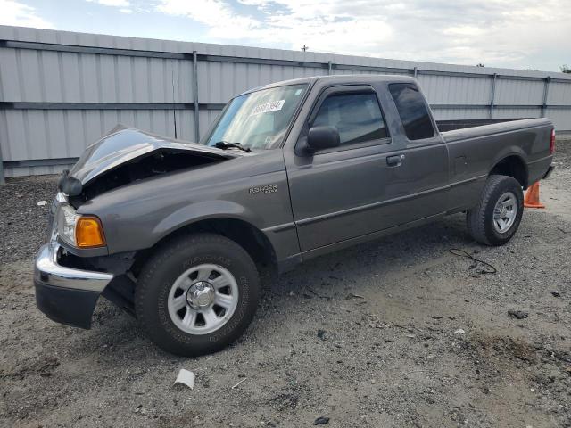 1FTYR44E14PB08257 - 2004 FORD RANGER SUPER CAB GRAY photo 1