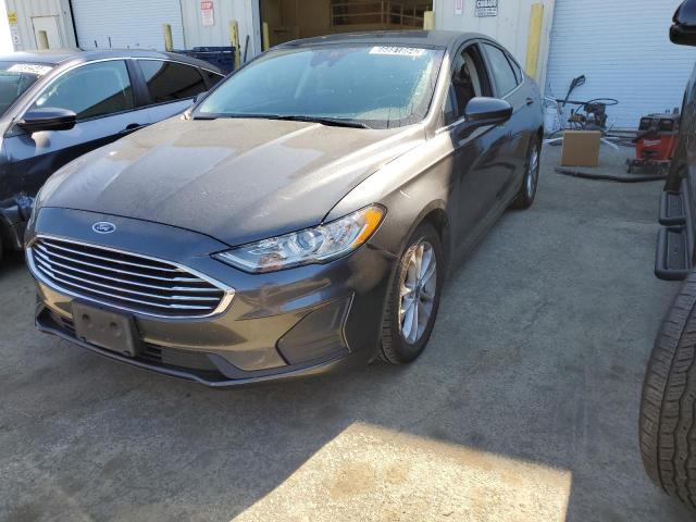 3FA6P0HD9LR189920 - 2020 FORD FUSION SE GRAY photo 1