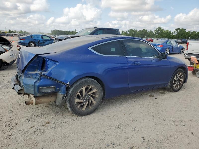 1HGCS12809A008723 - 2009 HONDA ACCORD EXL BLUE photo 3