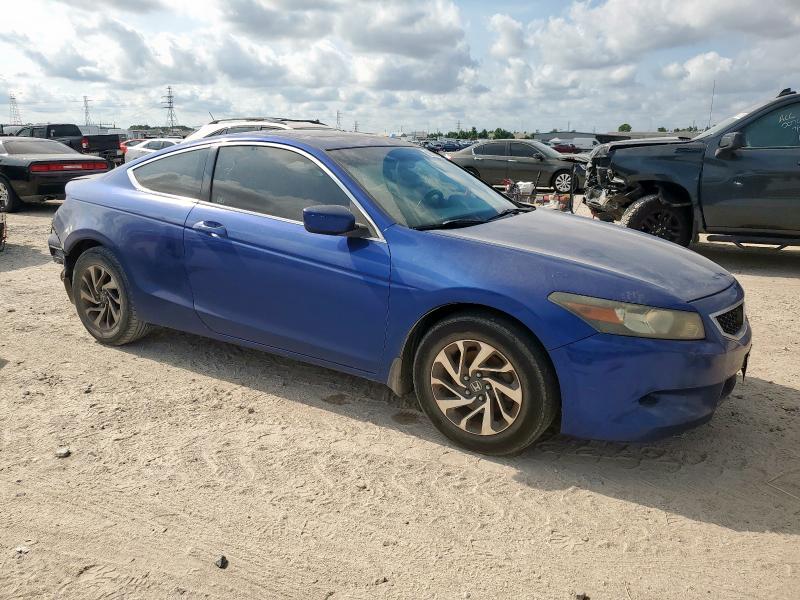 1HGCS12809A008723 - 2009 HONDA ACCORD EXL BLUE photo 4
