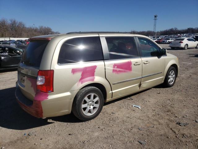 2A4RR5DG1BR641677 - 2011 CHRYSLER TOWN & COU TOURING BEIGE photo 3