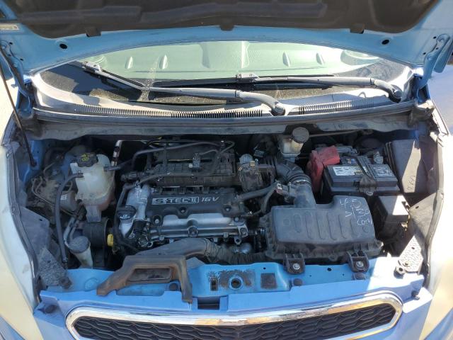 KL8CD6S92DC585466 - 2013 CHEVROLET SPARK 1LT BLUE photo 11