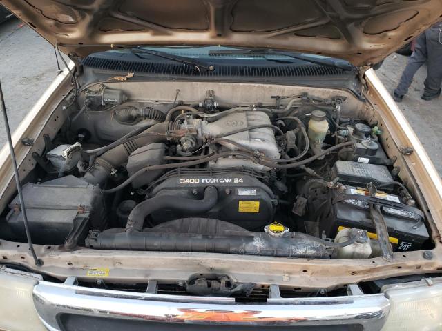 4TASN92NXYZ618422 - 2000 TOYOTA TACOMA XTRACAB PRERUNNER ოქროსფერი ფოტო 7