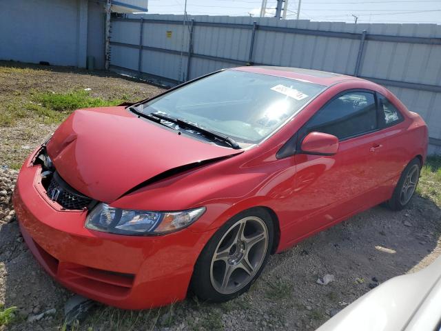 2HGFG1B86AH505778 - 2010 HONDA CIVIC EX RED photo 1