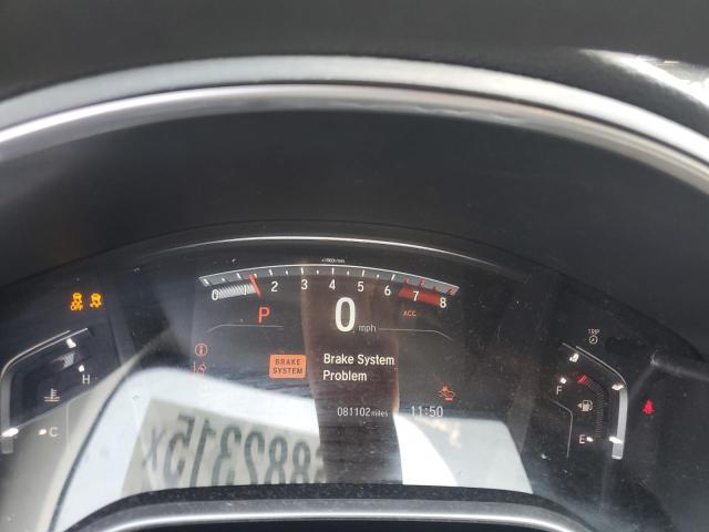 7FARW1H58JE050938 - 2018 HONDA CR-V EX ვერცხლისფერი ფოტო 9