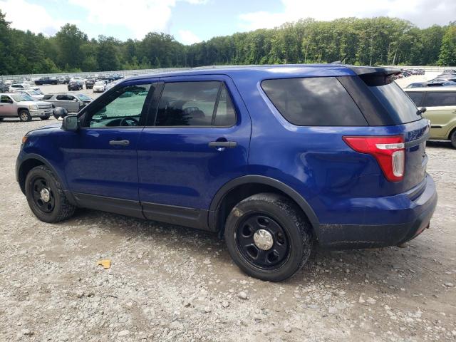 1FM5K8AR9FGC66480 - 2015 FORD EXPLORER POLICE INTERCEPTOR BLUE photo 2