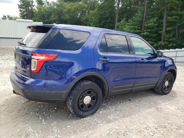 1FM5K8AR9FGC66480 - 2015 FORD EXPLORER POLICE INTERCEPTOR BLUE photo 3