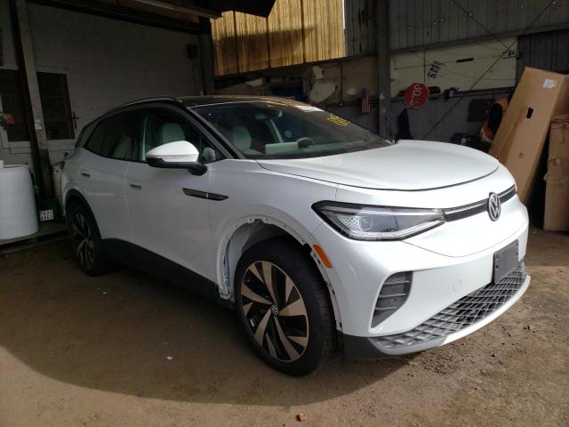 WVGUNPE21MP066393 - 2021 VOLKSWAGEN ID.4 PRO S თეთრი ფოტო 4